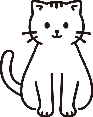 AIO対策ツールの始め方を補足する猫のイラスト